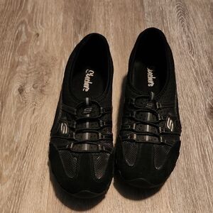 Skechers Women's Black Bikers D Lites I Think